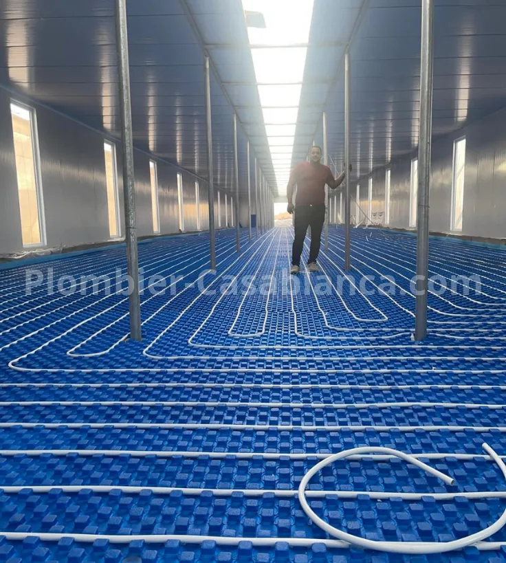 Chauffage au sol Casablanca: travaux